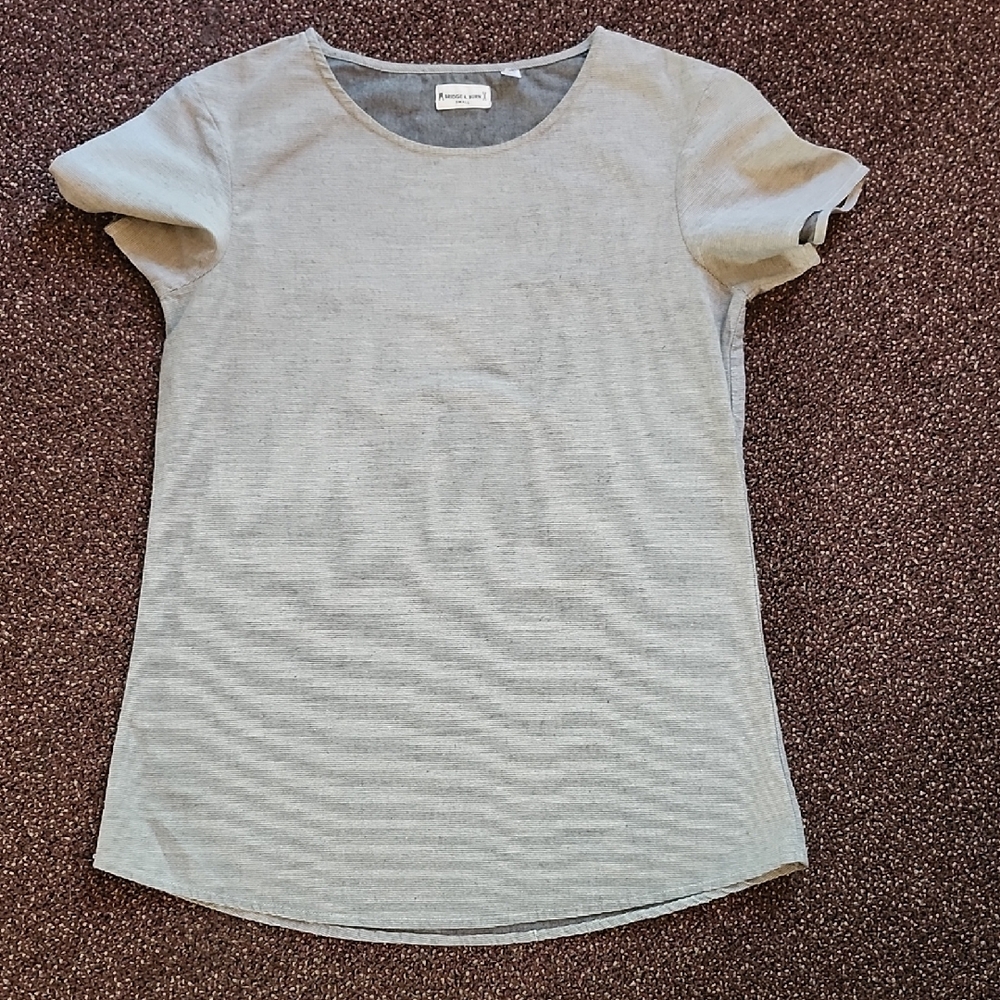 Bridge & Burn Gray Women's Top Size Small